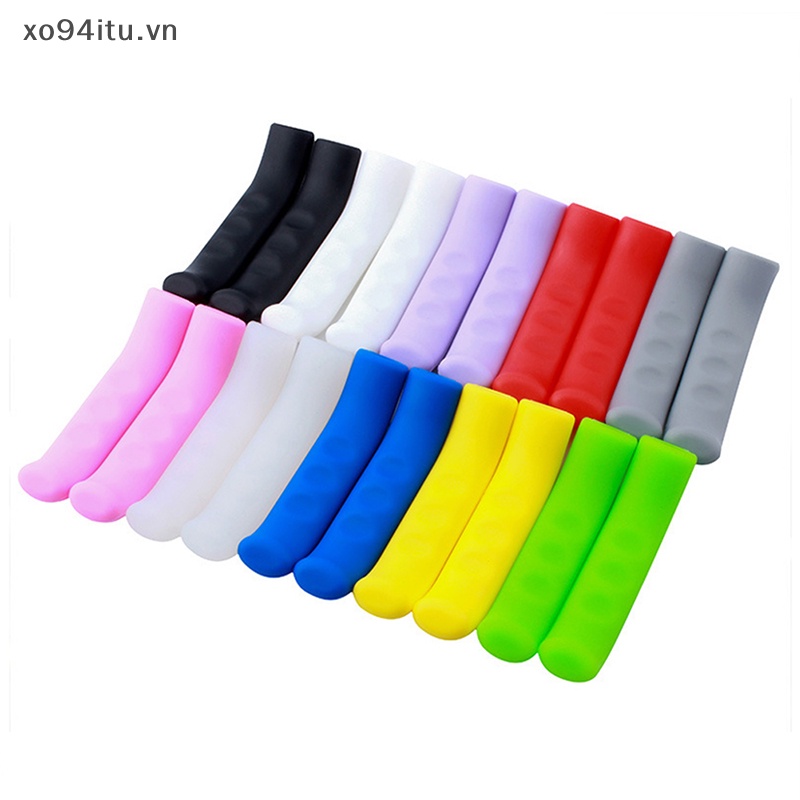 XOITU Tay Cầm Phanh Vỏ TPR Tay Cầm Bảo Vệ Vỏ Chống Trơn Trượt Bảo Vệ Xe Đạp Phụ Kiện VN