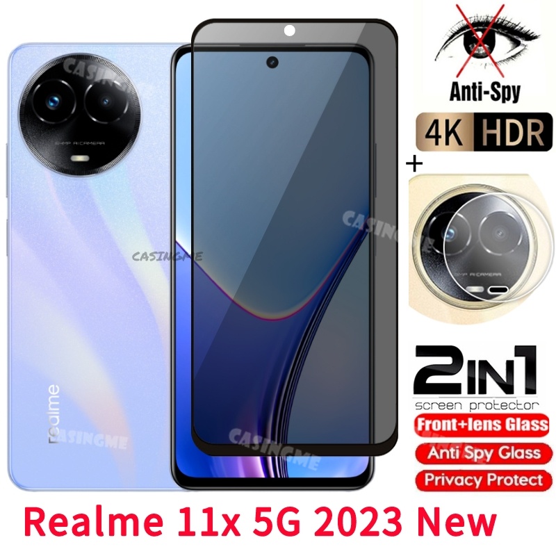Kính Cường Lực Chống Nhìn Trộm Bảo Vệ Màn Hình Cho realme 11x 5g 2023 11x realme11x realmi 11X11Xealme 11x x11 2023 4g 5g