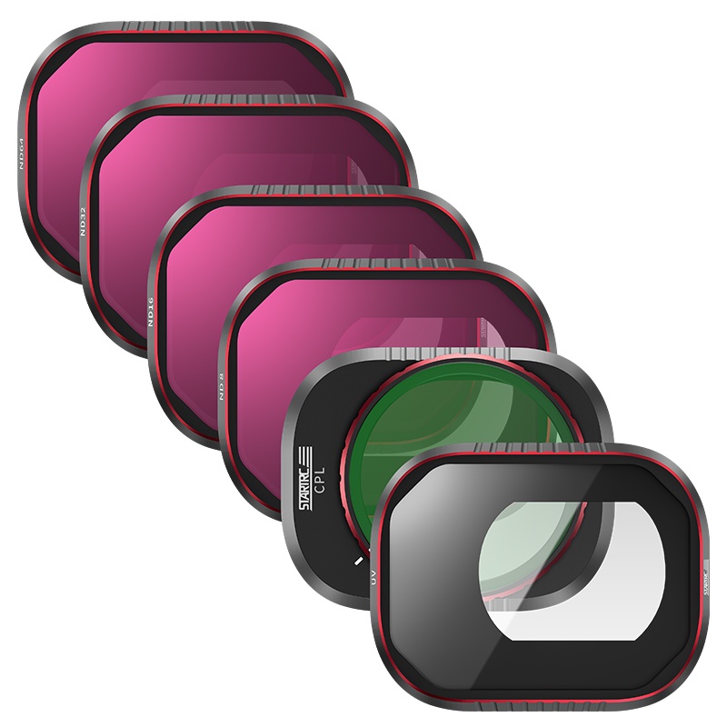 Set Filtri ND Per DJI Mini 4 Pro - 3 Pezzi ND16 ND64 ND256 In Alluminio, Per Riprese Professionali