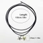 XGB Dây Buộc Lên Ngôi Sao Mặt Dây Chuyền Vòng Cổ Cho Nữ Sao Biển Mặt Dây Chuyền Choker Y2K Trang Sức