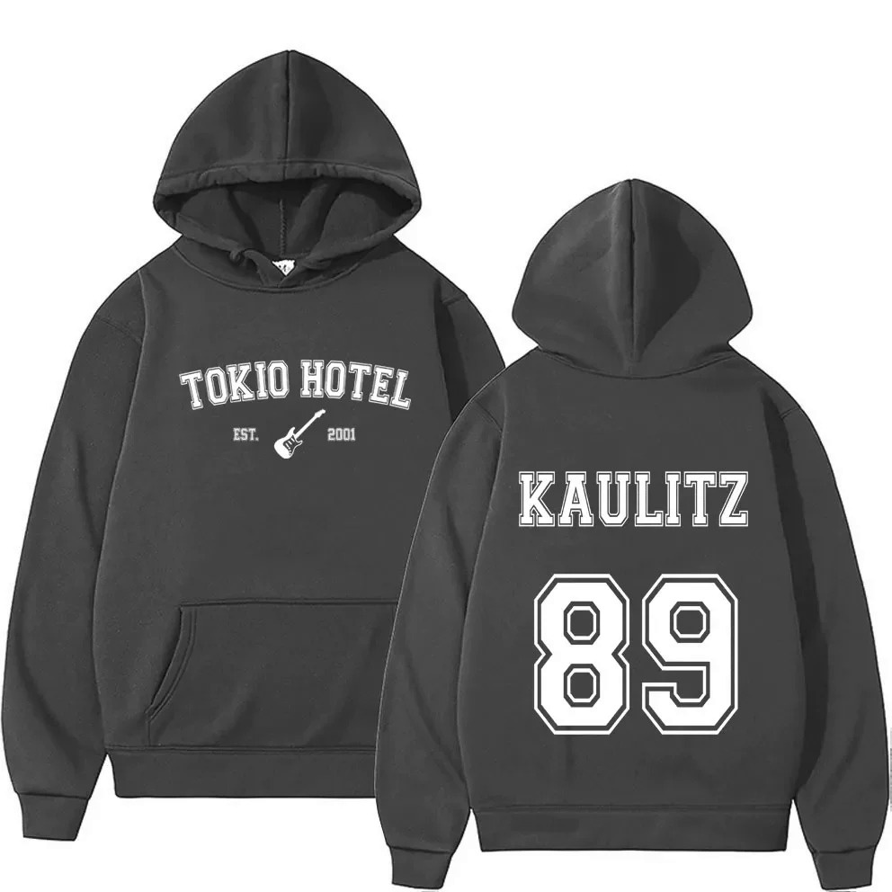 Áo hoodie In Hình Ban Nhạc rock tokio hotel Kulitz Thời Trang hip hop Đường Phố Cho Nam Và Nữ y2k
