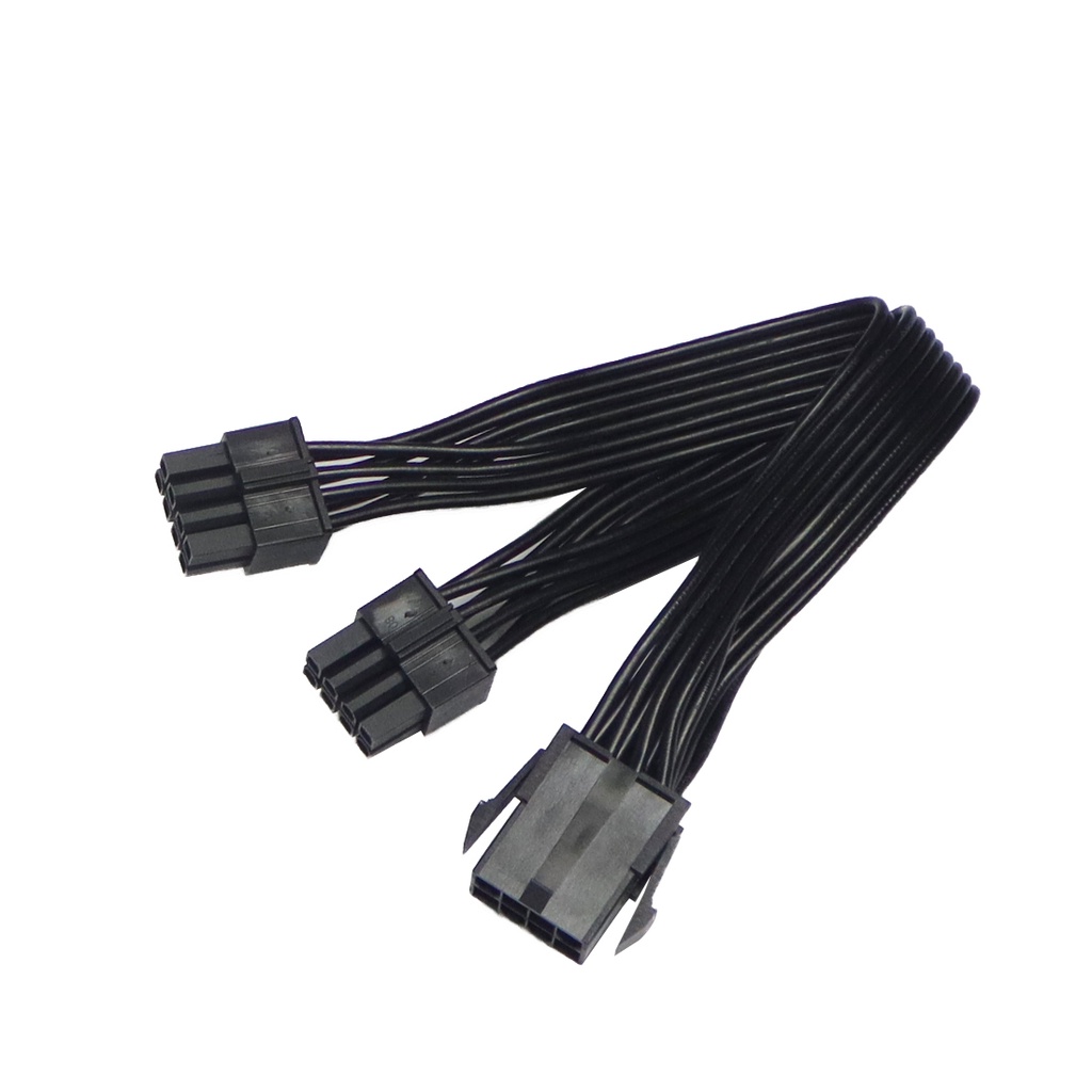 Jmt 1 Cáp Nối Dài Chuyển Đổi atx 12v cpu 8pin female Sang dual 8 pin male Cho Bo Mạch Chủ