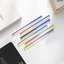 Thước thẳng BEABOUT, Thước khối trong suốt màu Gradient, Dụng cụ vẽ đo Acrylic 20CM chất lượng cao Học sinh