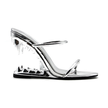 Dép Sandal Cao Gót Hở Ngón Đế Xuồng Phong Cách Âu Mỹ Thời Trang Mùa Xuân 2023 size 35-41