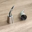 Nút chai rượu WOODNEST, Nút chai rượu vang có thể tái sử dụng, có con dấu silicon Thép không gỉ Giữ rượu tươi Niêm phong phích cắm rượu vang