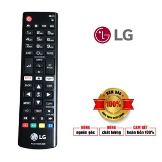 Điều khiển remote từ xa dùng cho tivi LG AKB75095308 hàng xịn chuẩn có lô gô LG dùng cho tất cả tivi LG có internet