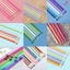 Dải giấy ngôi sao TUYỆT VỜI, Giấy Origami ngôi sao hoạt hình một mặt, Lời chúc dễ thương nhất Nghệ thuật Thủ công đầy màu sắc Album ảnh Quà tặng trẻ em