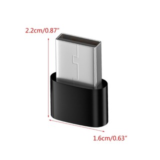 Cli Metal USB2 0 sang Type C Connector Bộ chuyển đổi nam sang nữ để kết nối thiết bị USB với thiết bị loại C Chống Corr