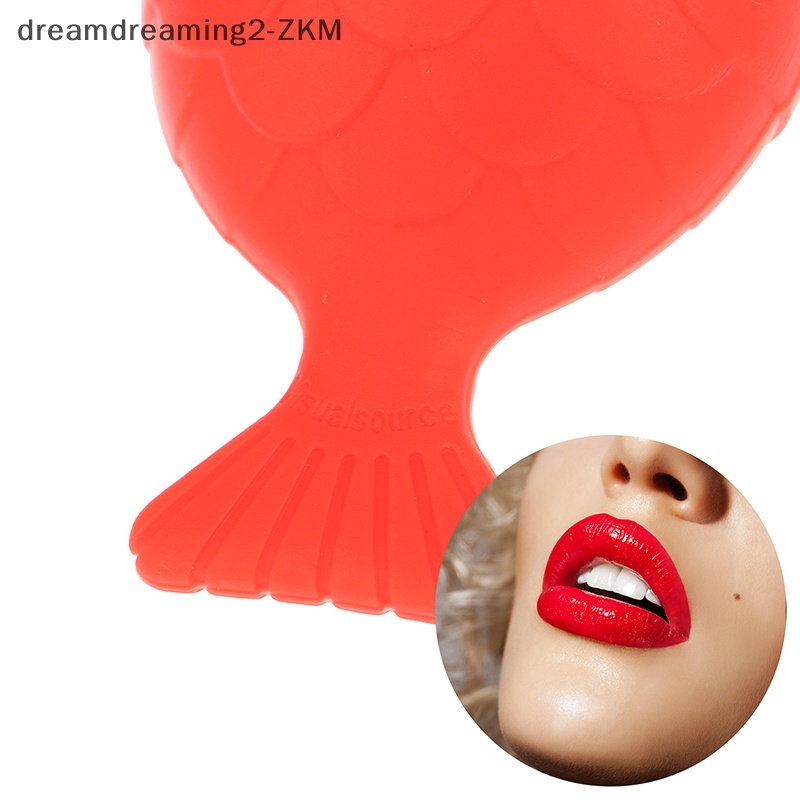 [dreamdreaming] Lip Plumper Silicone Mềm Hình Cá Môi Tăng Cường Silicone Tự Nhiên Pout Miệng Cá Gợi Cảm Môi Plumper Phụ Kiện [zkm]