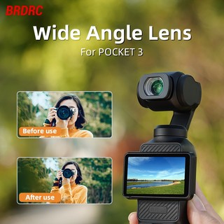 Dành cho Bộ lọc mở rộng ống kính góc rộng DJI OSMO POCKET 4 / 3: Góc nhìn mở rộng bên ngoài: Phụ kiện ống kính Osmo Pocket 3