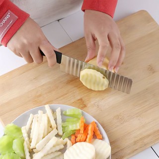 Dao răng cưa lượn sóng cắt rau củ, rau câu, bánh - SUNND
