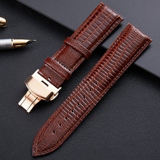 Dây Đeo Đồng Hồ Bằng Da Cá Sấu 16mm 18mm 20mm 22mm