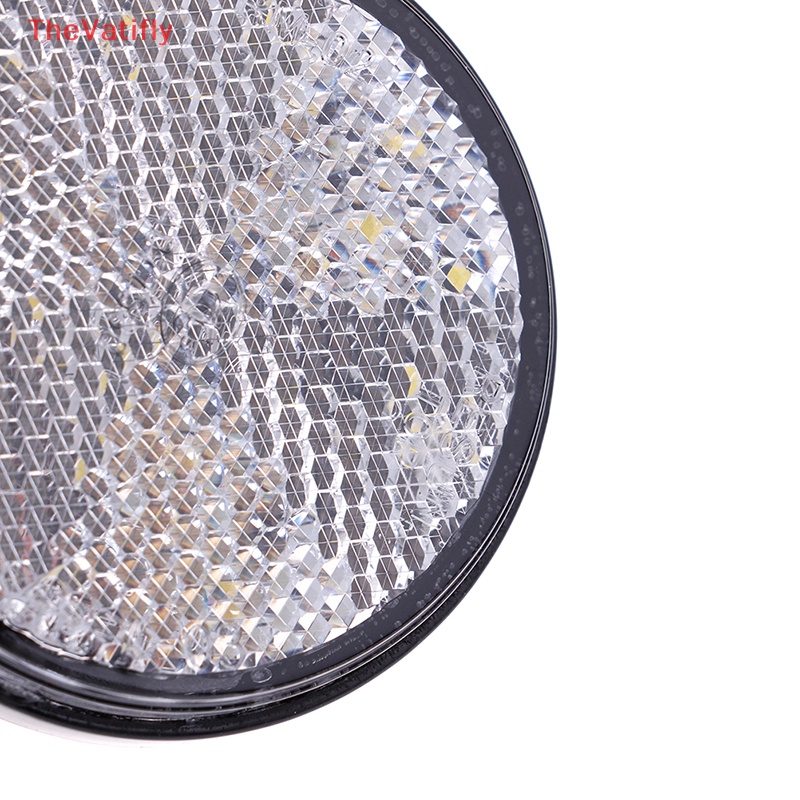 1 Đèn Phanh 24 Bóng led Hình Tròn Gắn Đuôi Xe Hơi / Xe Máy