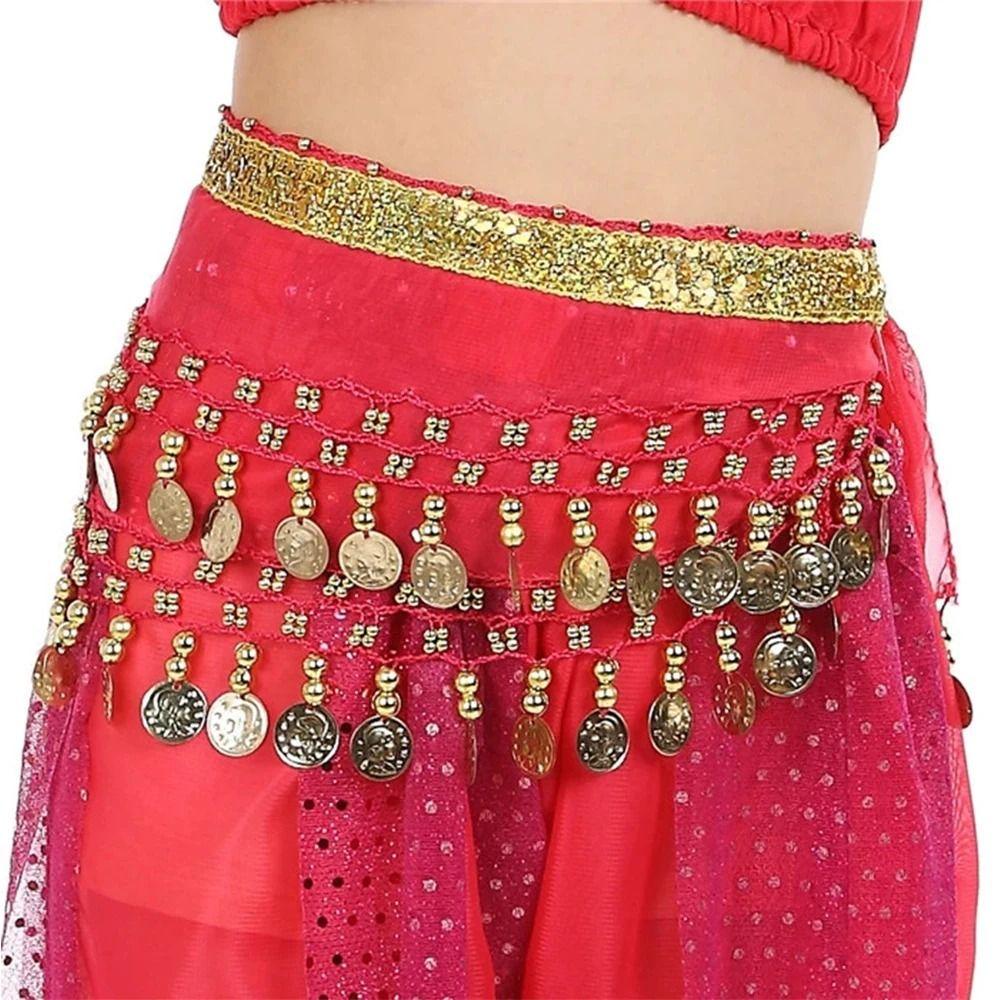 SUNKISSD Dây Thắt Lưng Kim Loại Cho Trẻ Em, Phù Hợp Với Quần Culottes Khiêu Vũ