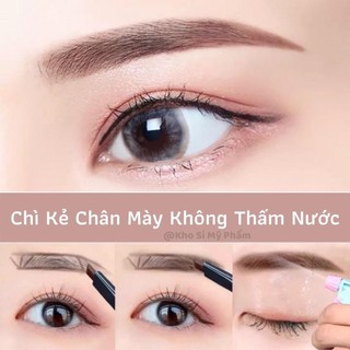 Chì kẻ mày 2 đầu Maycreat nội địa TRung Cosmetic Trang Điểm