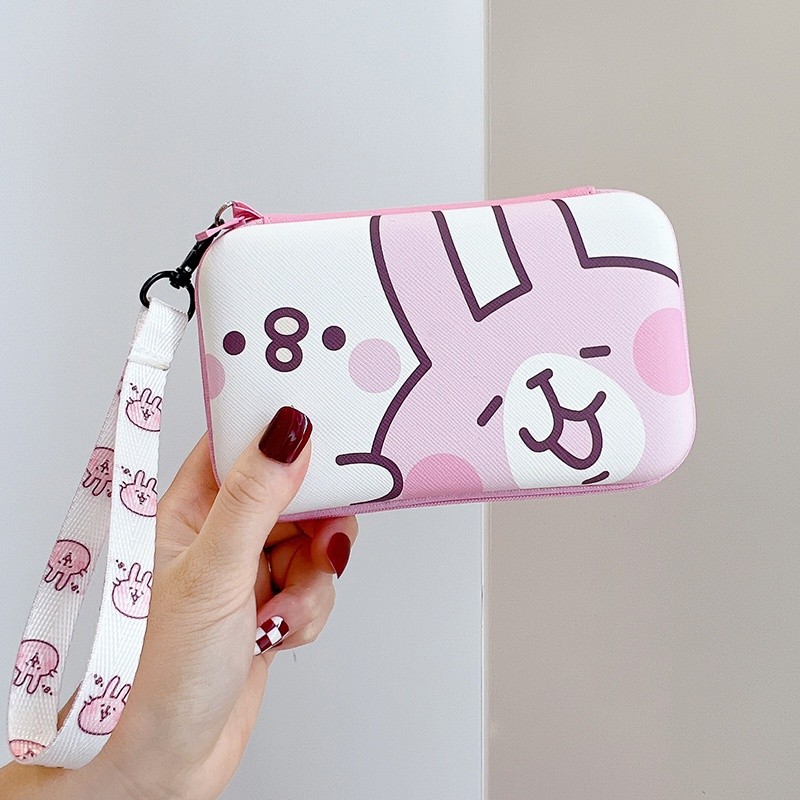 One PIECE Luffy Du Lịch Tổ Chức Túi Cáp Túi Laptop Sạc Tai Nghe Power Bank Móc Khóa Tiện Ích Di Động Trường Hợp