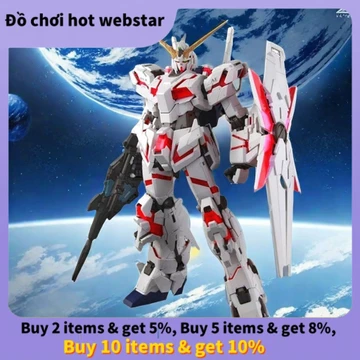 (🔺Hoả Tốc) Mô hình Đồ chơi gundam lắp ráp RX-0 Unicorn 1/144 Gunpla Mô hình nhựa Xếp hình