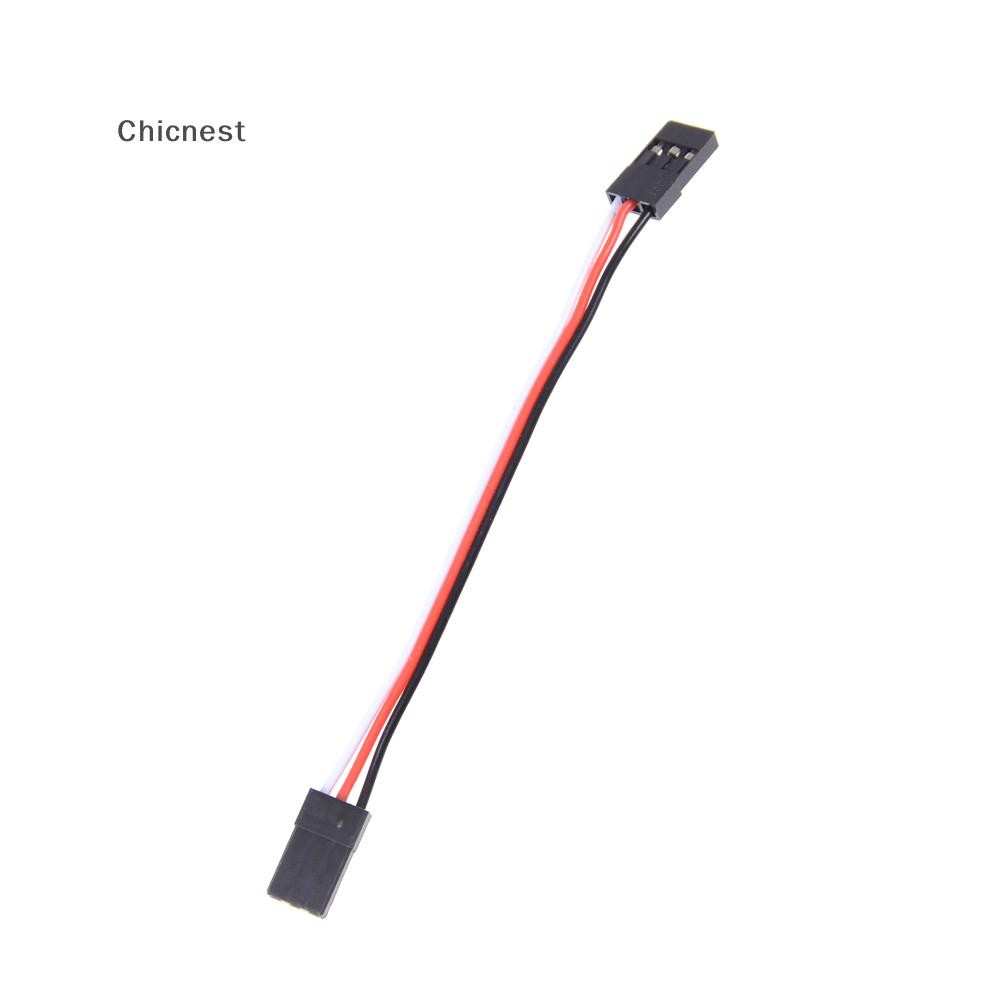[Chc] 10 Chiếc 10cm 26AWG Đến Nam JR Cắm Servo Nối Dài Dây Dẫn Cáp [VN]
