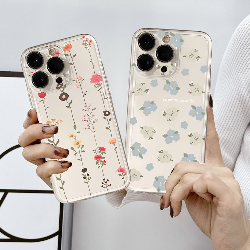Vỏ Cho Infinix Tecno POVA 2 3 4 5 Camon 19 Pro 19 Neo Zero 30 5G Hot 9 Play Spark 10 Pro 10C Vỏ Hoa Chống Sốc Camera Bảo Vệ Mắt Thiên Thần