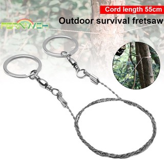 [Fernweh] Máy cưa dây nhẹ Máy cưa bỏ túi khẩn cấp có tay cầm xoay Thiết bị treo cắm trại [MỚI]