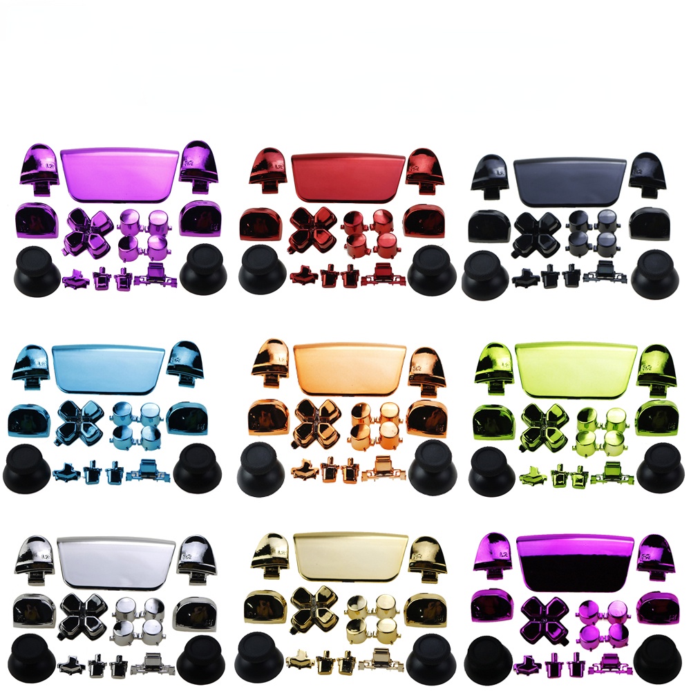 Nslikey Nút Bấm Mạ chrome Cho Tay Cầm Chơi Game sony ps5 3.0 bmd-030 l1 ...