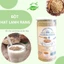 Hạt lanh nâu và bột hạt lanh nâu rang Flax Seed Powder - dùng ngay, bổ sung chất xơ, omega, tốt cho da và tóc