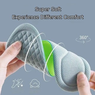 Đế Lót Giày Thể Thao Khử Mùi Mềm Mại Thoáng Khí Thấm Hút Mồ Hôi Cho Nam Và Nữ