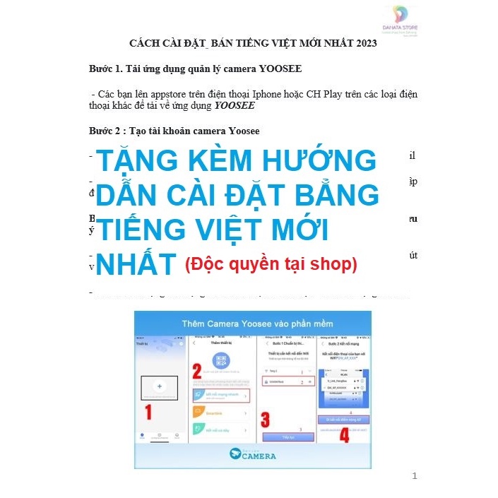 (Lỗi 1 đổi 1) NEW 2026 Camera ngoài trời yoosee 2 mắt kép Ptz 8led  quay 360 độ, siêu nét, góc rộng, có màu ban đêm