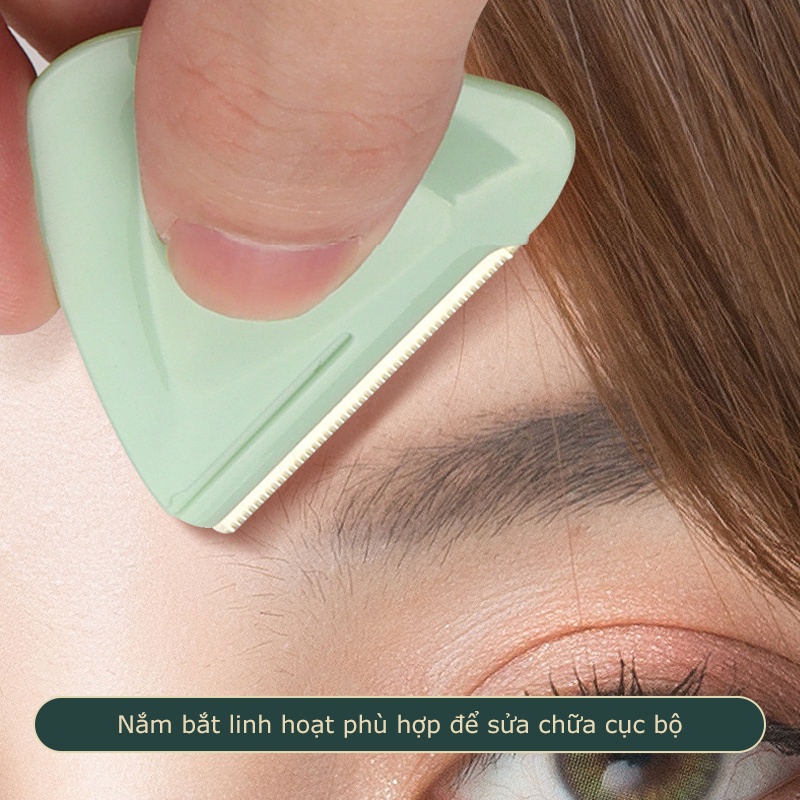 Set 2 Dao Cạo Lông Mày Hình Tam Giác Tiện Dụng