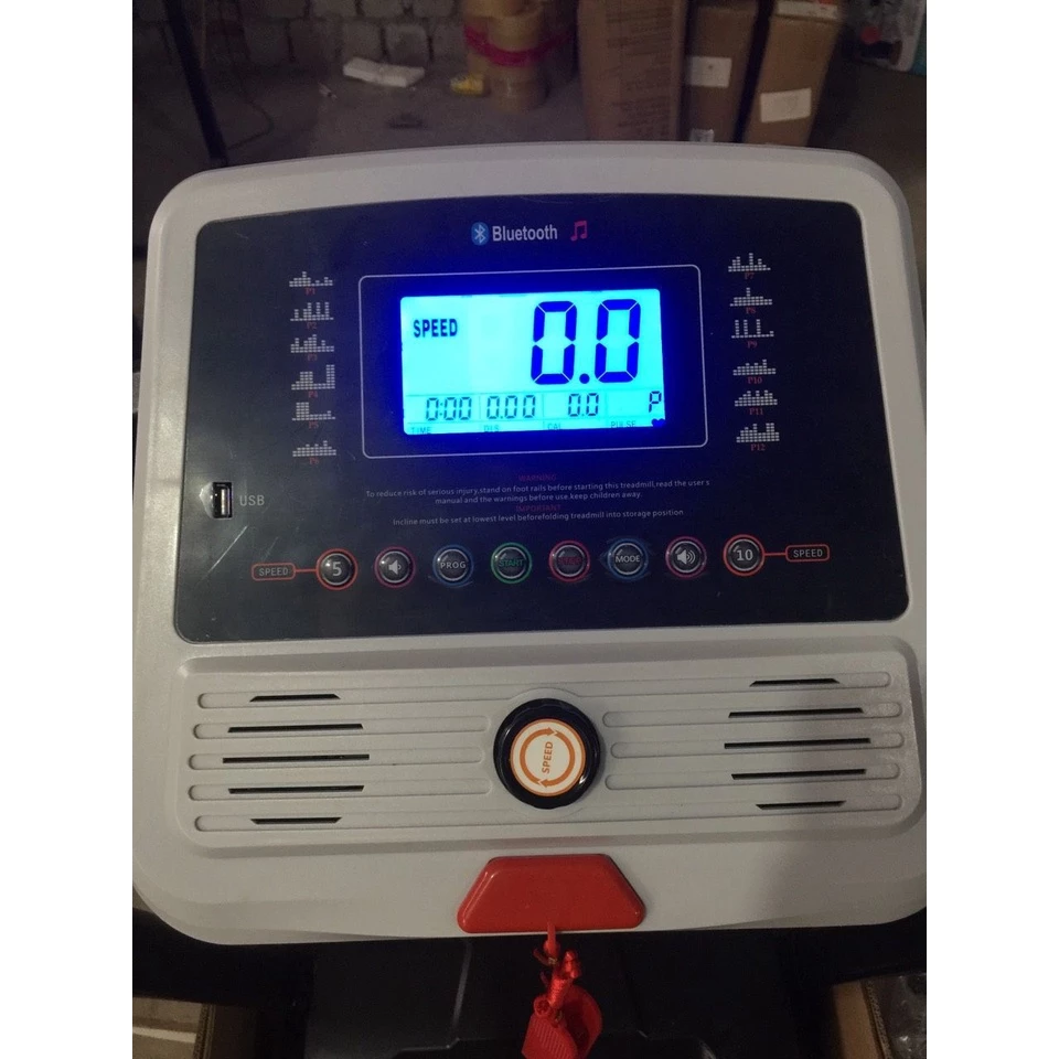 Máy chạy bộ Sport F400 Max 2024 phiên bản mới màn hình xanh, Máy chạy bộ điện đa năng