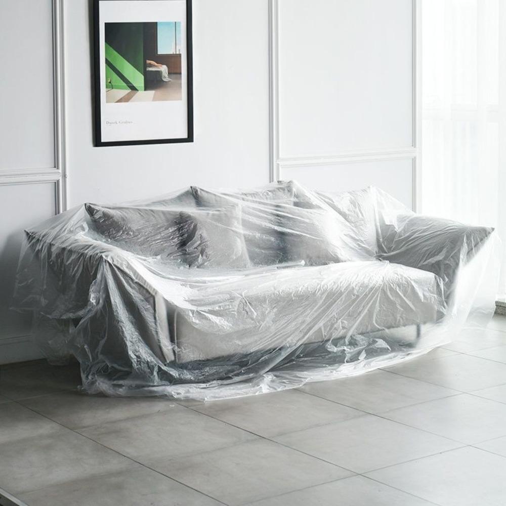 [Vận chuyển nhanh] Phim che mặt SIMPLEAID, Vỏ chống bụi chống nước bằng nhựa bảo vệ nội thất, Phim bảo vệ chống bụi trong suốt dùng một lần Nhà bếp phòng khách