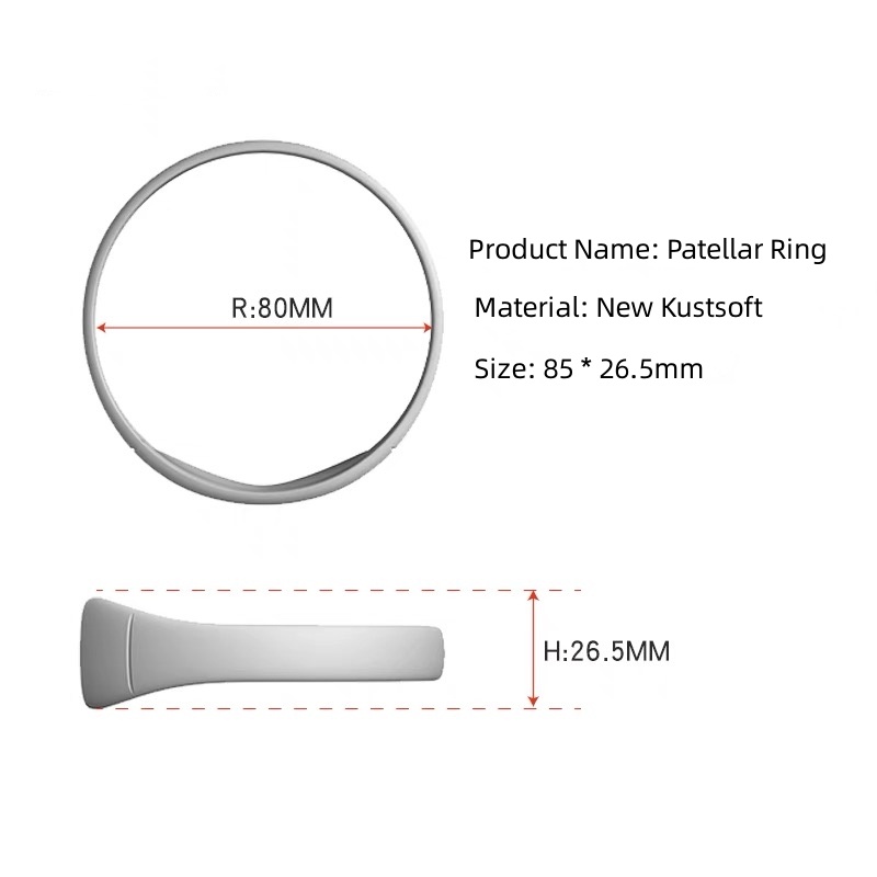 2 Dây Đeo Đầu Gối Silicon Hỗ Trợ Patella Bảo Vệ Cố Định Bóng Rổ Chạy Bộ Đàn Hồi Cao Thể Thao Gym