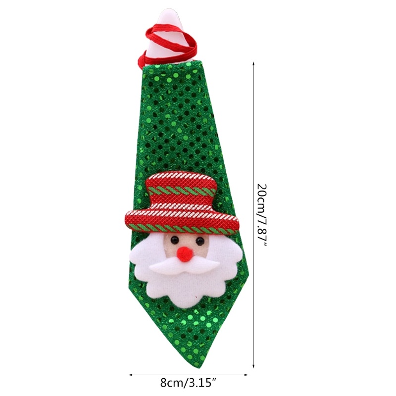 8in Party Tie Christmas Costume Novelty  for Toddler Holiday Party Supply