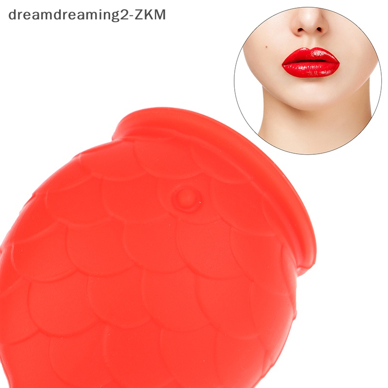 [dreamdreaming] Lip Plumper Silicone Mềm Hình Cá Môi Tăng Cường Silicone Tự Nhiên Pout Miệng Cá Gợi Cảm Môi Plumper Phụ Kiện [zkm]