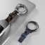 Móc khóa da YRBWD, Khóa thắt lưng hợp kim kẽm Carabiner, Dụng cụ ngoài trời di động tiện lợi Nhẫn chìa khóa nhỏ