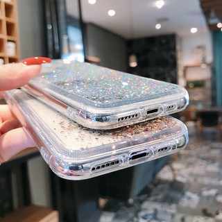 Ốp Điện Thoại Trong Suốt Chống Sốc Phối Kim Tuyến Nước Cho iphone 15 14 13 12 11 pro max plus mini xs max xr 7 8 6 6s pluse