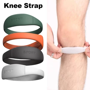 2 Dây Đeo Đầu Gối Silicon Hỗ Trợ Patella Bảo Vệ Cố Định Bóng Rổ Chạy Bộ Đàn Hồi Cao Thể Thao Gym