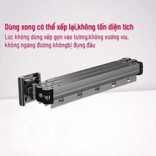 Giá treo quần áo kim loại Bunnies gấp gọn thông minh, tiết kiệm không gian, chắc chắn
