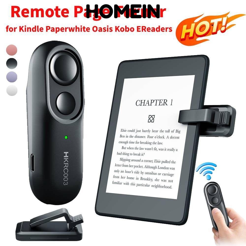Homein RF Remote Page Turner, Clicker điều khiển từ xa không dây thực ...