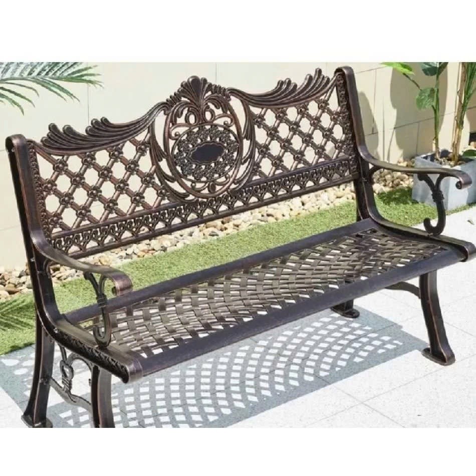 Ghế ban công Nhôm đúc Nhập khẩu Ghế ngồi ban công sang trọng Ghế sân vườn đẹp Ghế ngoài trời - HP01