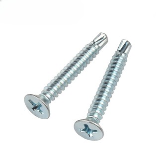 ((LXY) Vít  tự khoan đầu bằng ,Đinh ốc vít,Vít gỗ thép Carbon M2.9 / M3.5 / M3.9 / M4.2 / M4.8 / M5.5 L: 9,5-60mm (RM-VN-1)
