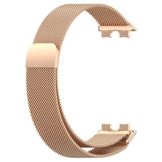 Dành cho Huawei Band 10 / 9 / 8 / 7 2in1 Dây đeo Milanese bằng thép không gỉ kim loại + 3 Miếng dán bảo vệ màn hình HD chống trầy xước