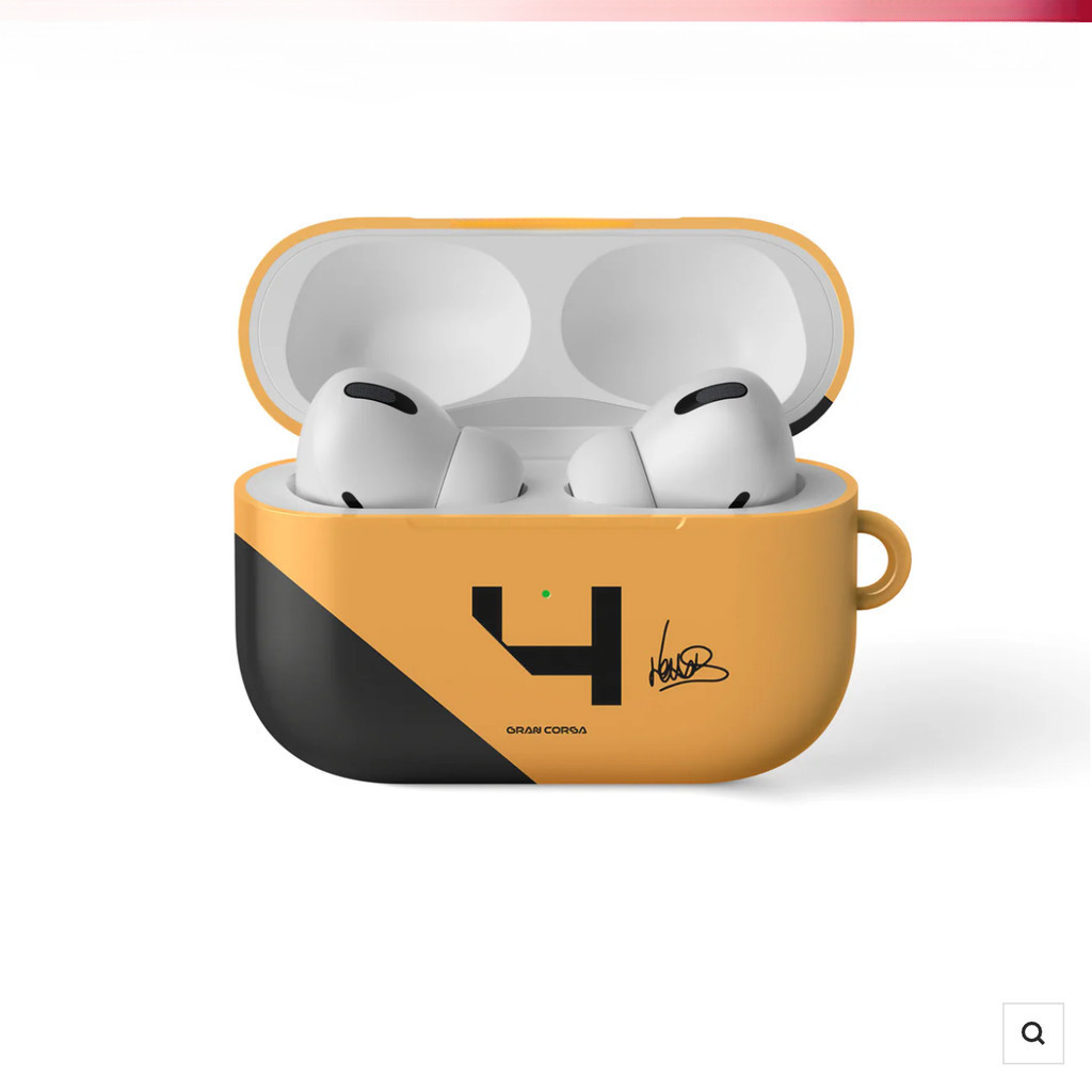 Ốp lưng Airpod LANDO NORRIS F1 cho airpod1 / 2 / 3 / 4 pro pro2 bóng