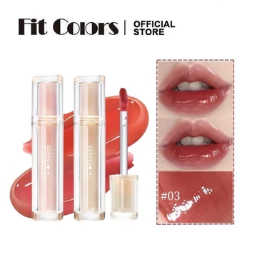 Trà Đá Son Bóng Gương Nước Son Bóng Dưỡng Ẩm Chất Lỏng Môi Làm Đầy Màu Đỏ Gợi Cảm Son Tint Trang Điểm Mỹ Phẩm Hàn Quốc