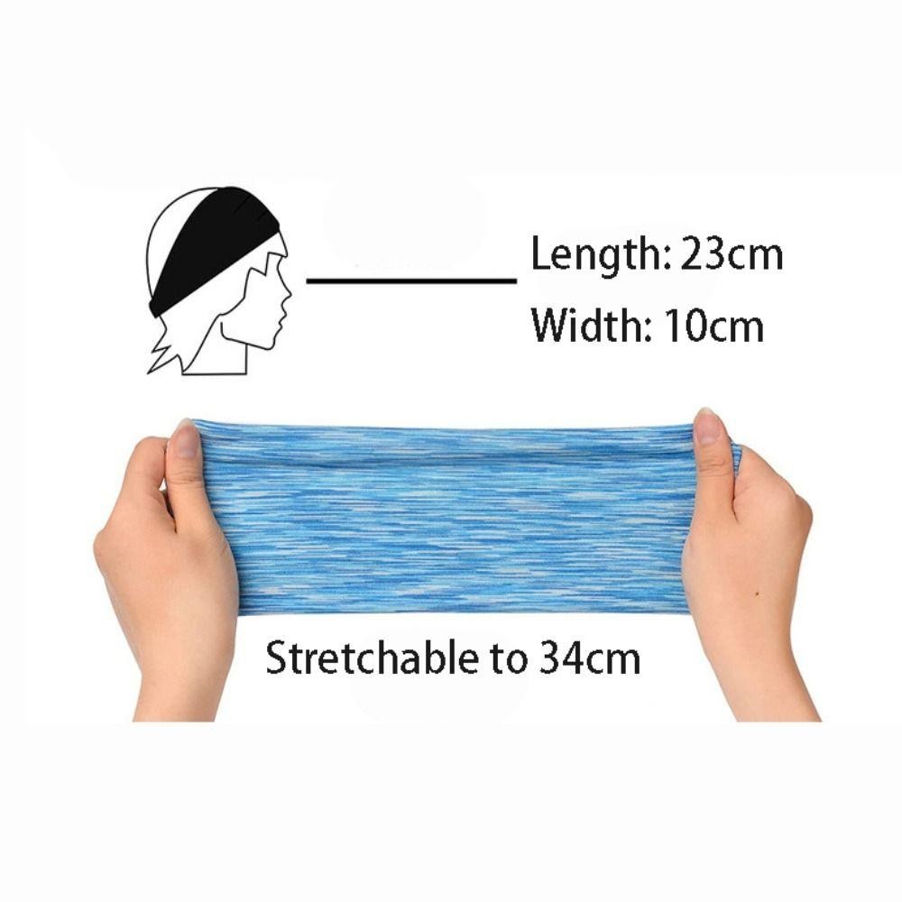 Băng đô thể thao CQCJ màu sắc đa dạng, co giãn, thấm mồ hôi - Perfect cho chạy bộ, yoga và tập thể dục