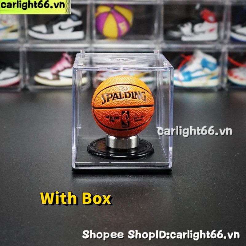 Bóng rổ mini+Hộp hiển thị，Người mẫu bóng rổ James，Mô hình bóng rổ Kobe ...