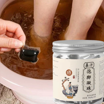 18-Straw Thảo Dược Bàn Chân Hạt Loại Bỏ Ngải Cứu Chân Ngâm Hạt Tắm 18 Hương Vị Thảo Dược Bàn Tắm Hạt Hộ Gia Đình Cô Đặc Tắm Chất Lỏng Ngải Cứu Gói Thuốc Mặt nạ Chân