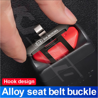 1 / 2 Chiếc Kia Mới Kia KN Dây An Toàn Ô Tô Mở Rộng Buổi Sáng Seltos K2 K3 K5 Carens XCeed Forte Cerato Soluto Sportage Picanto RIO Carnival sorento Hợp Kim Kẽm Dây An Toàn Giảm Thanh Phụ Kiện