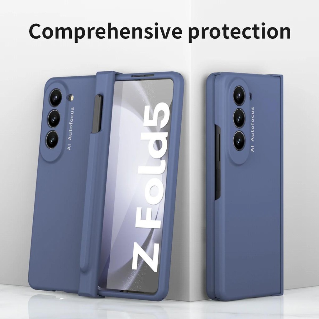 Có Giá Đỡ Bút S Cho Samsung Galaxy Z Fold 7 6 5 4 Ốp Lưng Bản Lề Giáp Từ Tính Chống Sốc 360 Toàn Màn Hình Bảo Vệ