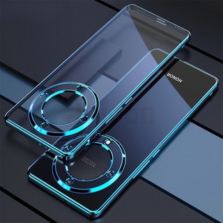 Dành Cho Honor X7B X9B X9A X9 Trong Suốt Chống Sốc Sang Trọng Mạ Điện Ốp Lưng Điện Thoại Di Động Bao Gồm Tất Cả Cạnh Chống Rơi Vỏ Mềm